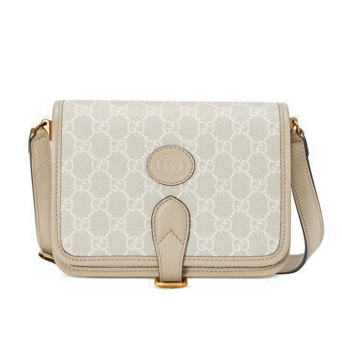 G*u*i mini shoulder bag with interlocking&g  671620 （20*17*8cm）